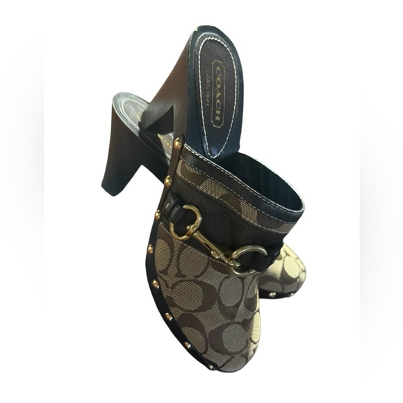 Y2k Coach clogs. - Picture 1 of 4